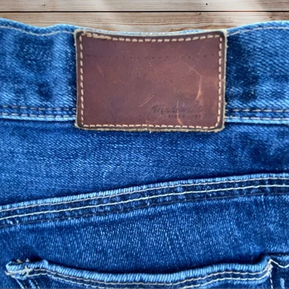 Madewell Rail Straight 24x31 Denim Blue Denim Jeans 24 VGUC - Picture 11 of 16